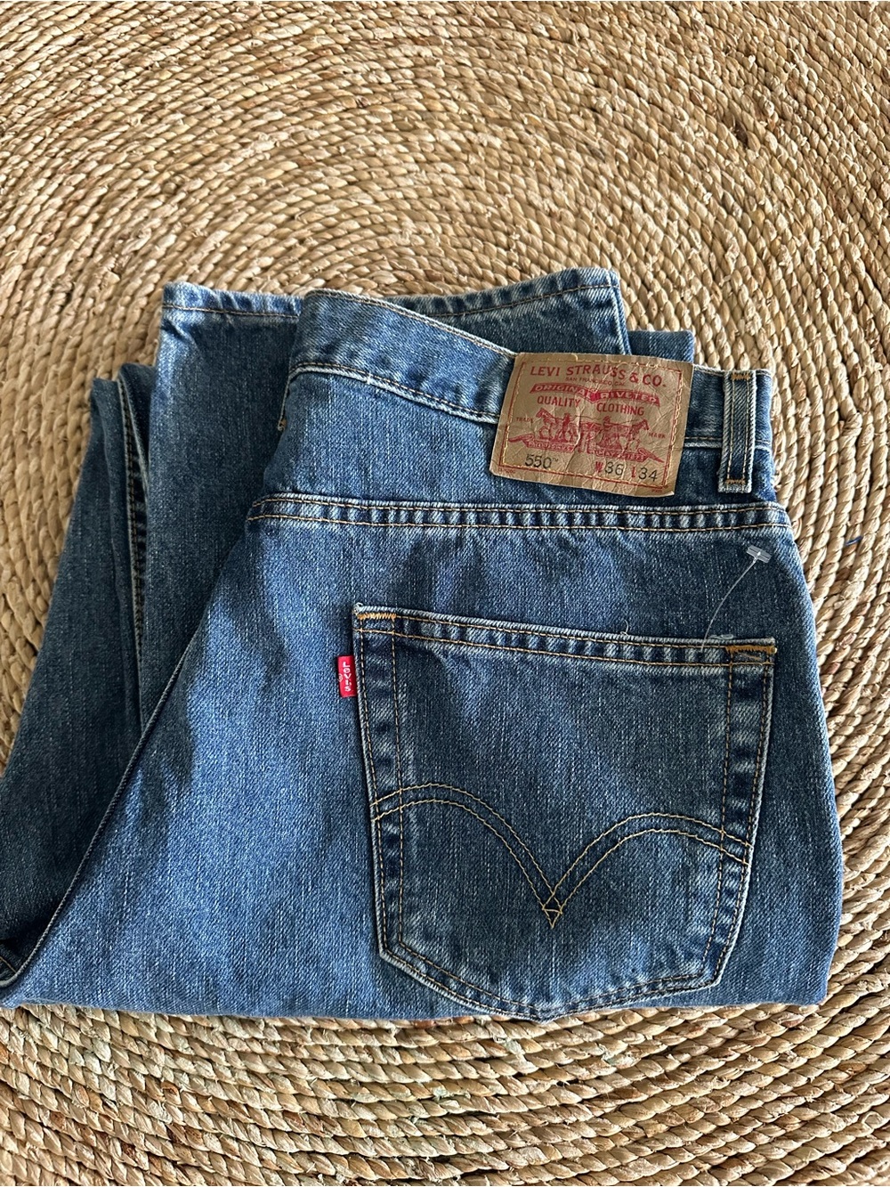 Levi’s 550 Relaxed Jeans 36X34